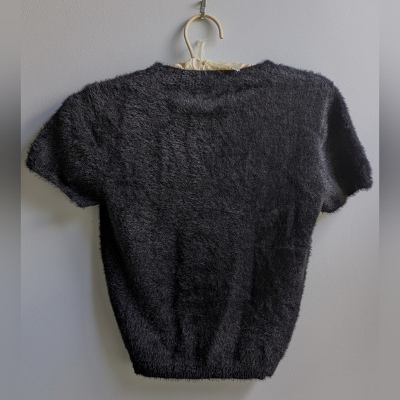 NWT ... Hannah Banana Tween( Size 16) Fuzzy Heart Sweater - Picture 2 of 6